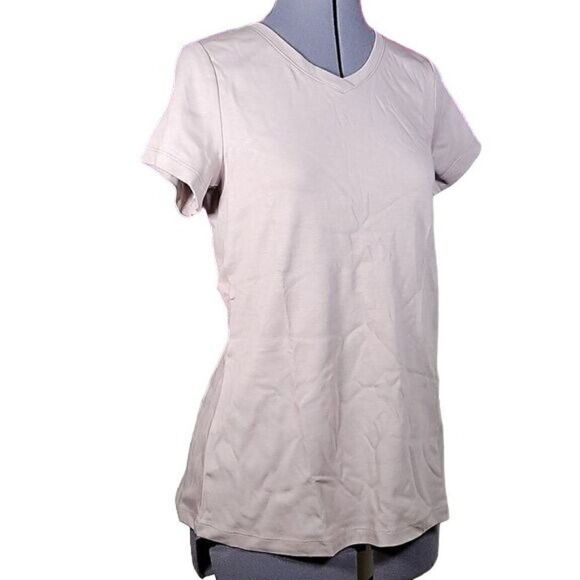 NWOT Isaac Mizrahi Essential V-neck T-shirt Sz XXS - Picture 2 of 11